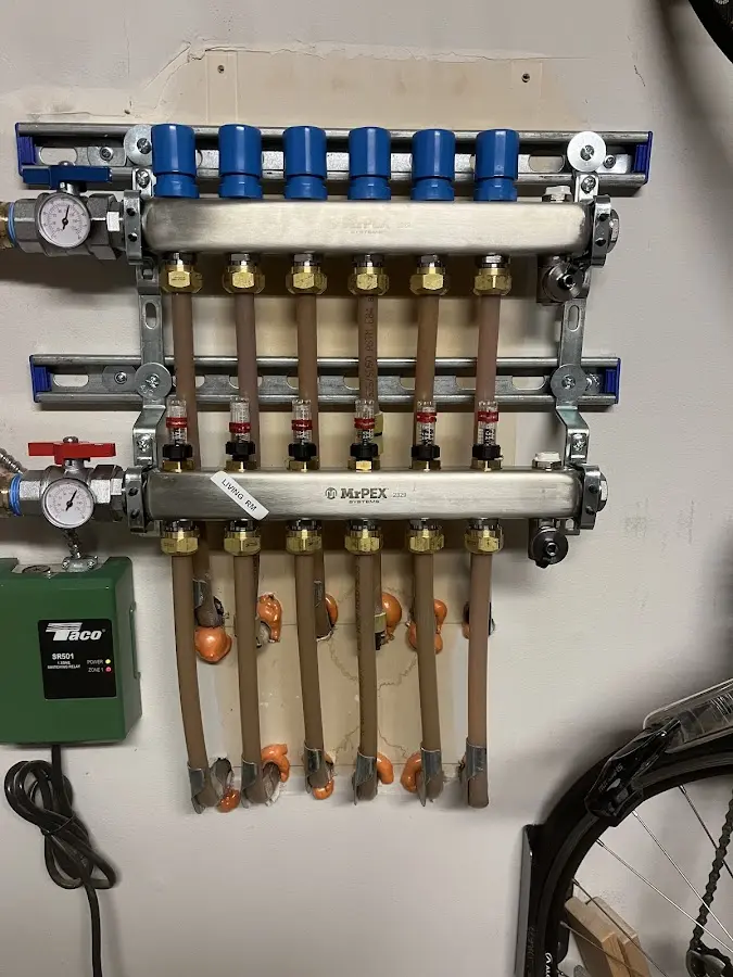 Plumber performing Leak Detection at a residential property in Tyrone